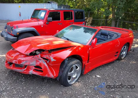 1995 Mitsubishi 3000 Gt Spyder Sl from USA, damaged, VIN JA3AV65J8SY817634